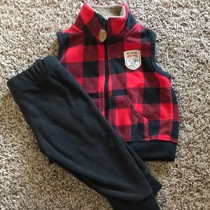 Boys vest and sweats